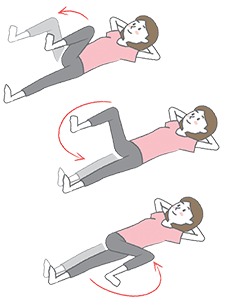 股関節回し
